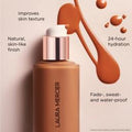 Laura Mercier Real Flawless Weightless Perfecting Foundation Liquid Matte Vitamin E 2N2 Linen 30 ml