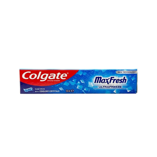 Colgate Max Fresh Toothpaste Fluoride Formula Freshness 50ml