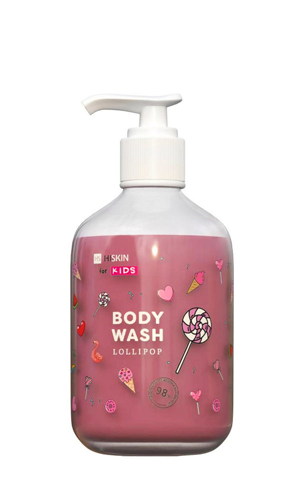 Hiskin Kids Body Wash Lollipop 2-in-1 Aloe Panthenol 400ml