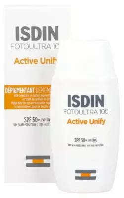 ISDIN Foto Ultra Active Unify Fusion Fluid SPF 50+ Facial Sunscreen 50 ml