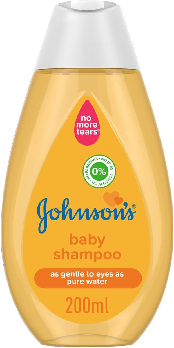 Johnson's Baby Shampoo Mild Cleansing Formula No More Tears 200ml