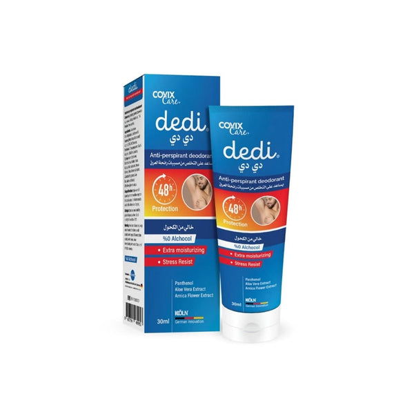 Covix Care Dedi Men's Deodorant Cream Clinical Strength Sweat Protection 30 ml