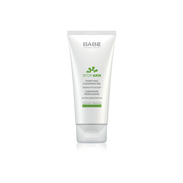 Babe Stop Akn Cleansing Gel Facial Cleanser Sebum-Regulating 200ml