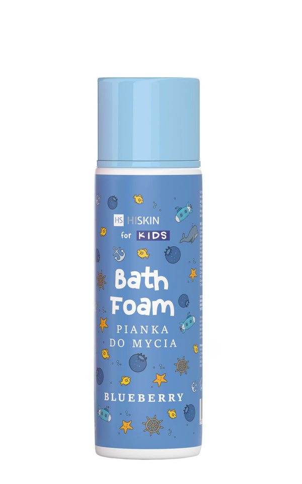 Hiskin Kids Body Bath Foam Blueberry