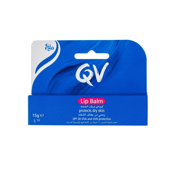QV Lip Balm Moisturizer with Sun Protection, 15 g