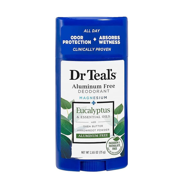 Dr Teal's Eucalyptus Aluminum-Free Deodorant with Magnesium and Essential Oils