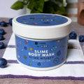 Hiskin Kids Slime Body Wash Foaming Gel Blueberry 150ml