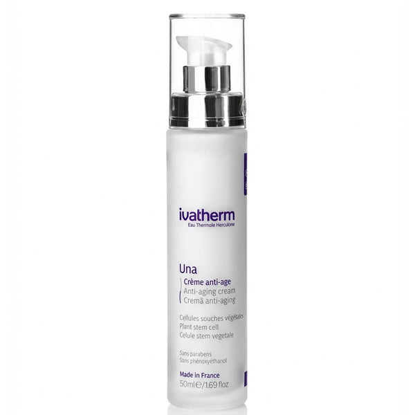 Ivatherm Una Anti-Aging Face Cream Plant Stem Cells Peptides 50 ml