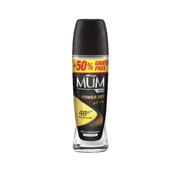 Mum Power Dry Roll-On Deodorant Clinical Strength Sweat Protection Fresh Scent 75ml