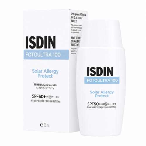 ISDIN FotoUltra 100 Solar Allergy Protect SPF 50+ Lightweight Sunscreen 50 ml