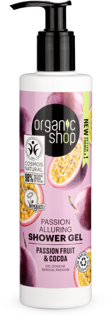 Organic Shop Passion Fruit & Cocoa Shower Gel 280 ml