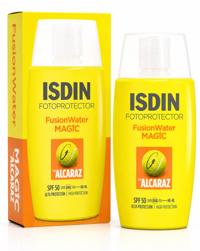 ISDIN Fotoprotector Fusion Water Magic Alcaraz Facial Sunscreen SPF 50 50 ml