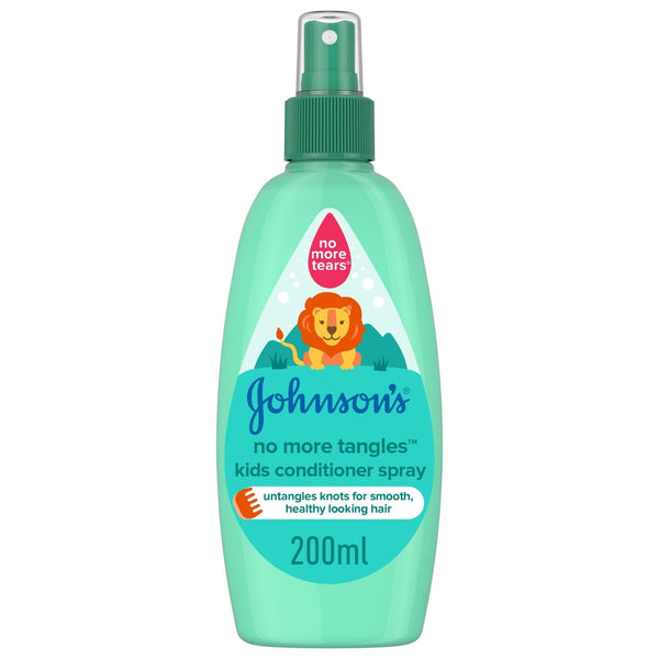 Johnson's No More Tangles Kids Conditioner Spray Detangling Formula 200ml