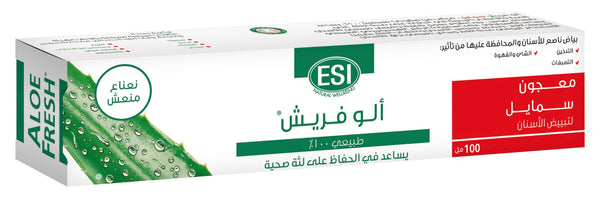 Aloefresh Smile Gel Toothpaste Aloe Vera Seaweed Iceland Moss 100 ml