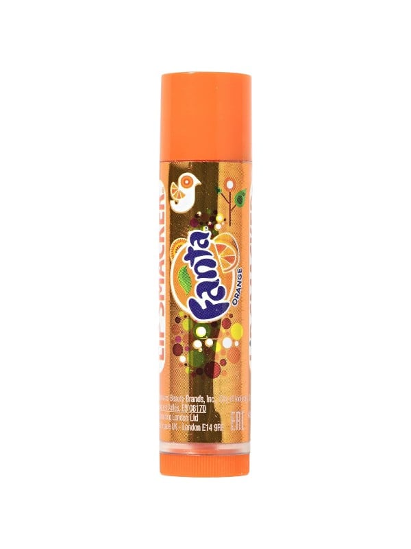 Lip Smacker Fanta Orange Lip Balm Moisturizing Light Shine 4 g