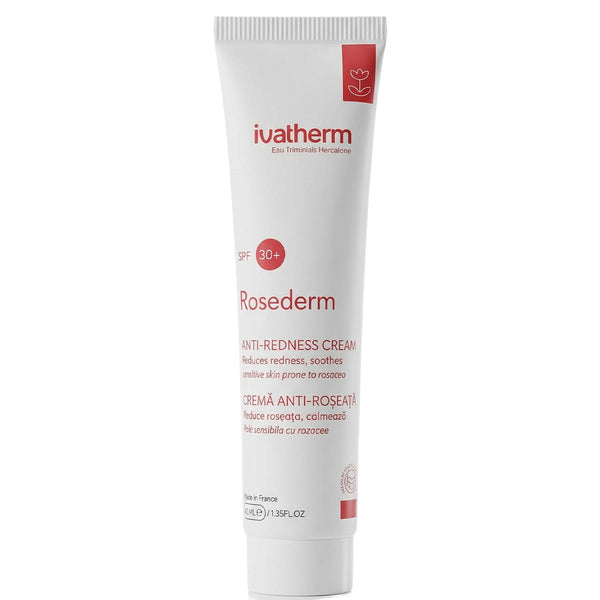 Ivatherm Rosederm Anti-Redness Cream SPF30 Soothing Sensitive Skin 40 ml