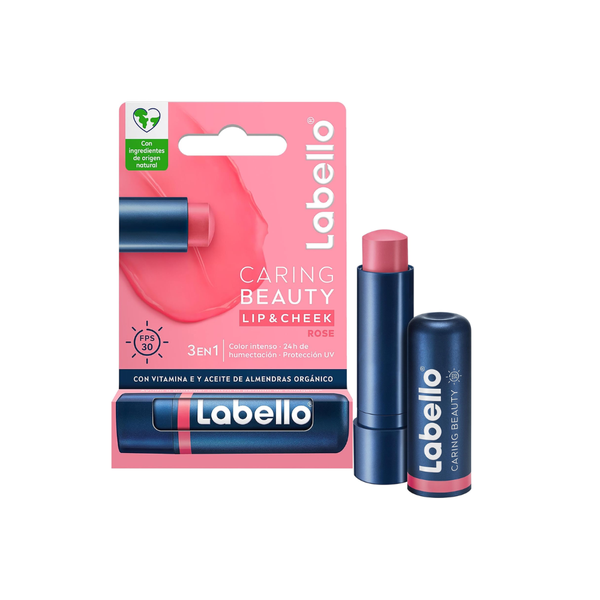 Labello Tinted Lip & Cheek Balm SPF 30 Rose