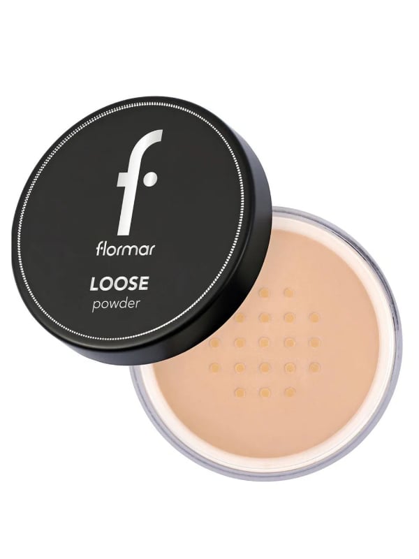 Flormar Loose Face Powder Setting Powder Natural Finish Beige Sand 004