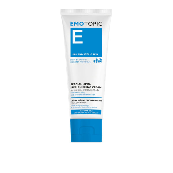 Pharmaceris Emotopic Lipid-Replenishing Cream, Moisturizing Natural Oil Formula, 75 ml