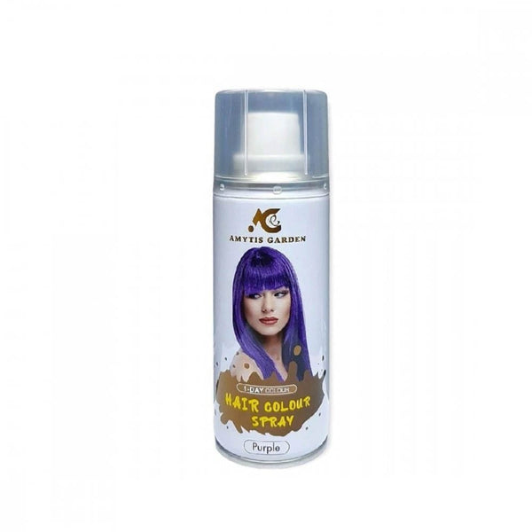 Amits Garden One-Day Hair Color Spray Temporary Purple 135ml