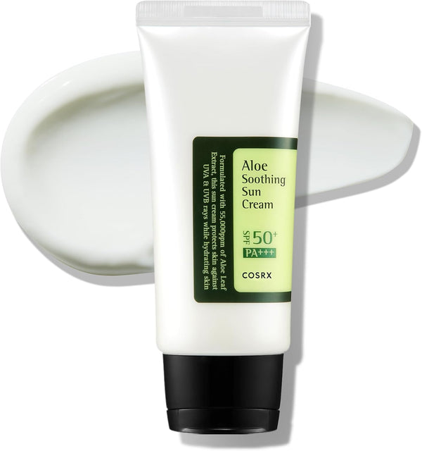 COSRX Aloe Soothing Sun Cream SPF50 Lightweight Sunscreen 50 ml