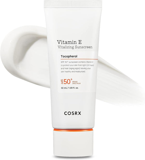 Cosrx Vitamin E Vitalizing Sunscreen SPF 50+ Antioxidant UV Protection