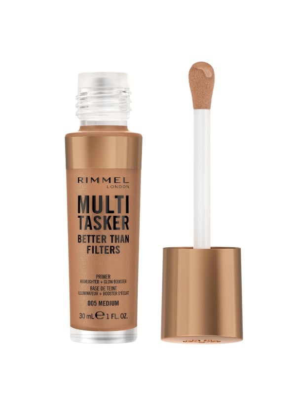 Rimmel London Multi-Tasker Primer & Highlighter Glow Booster 005 Medium 30ml