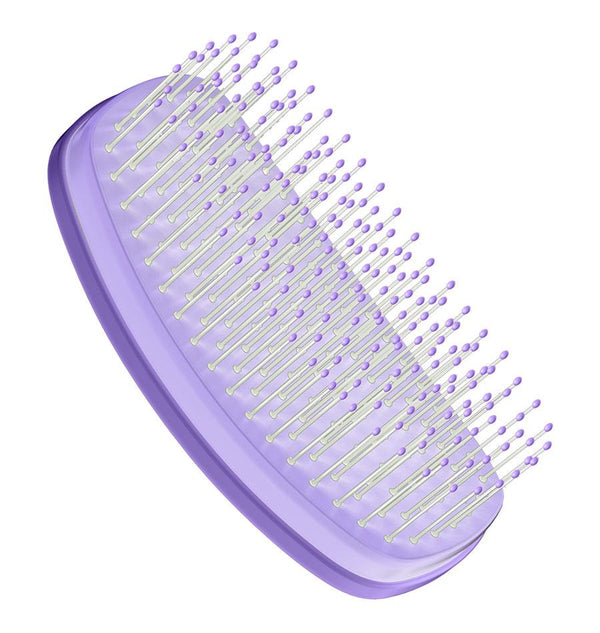 Beter Detangling Hair Brush Flexible Ball-Tipped Bristles Purple 1 Pc