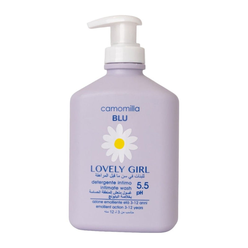 Camomilla Blu Lovely Girl Intimate Cleanser pH-Balanced Chamomile Milk Proteins