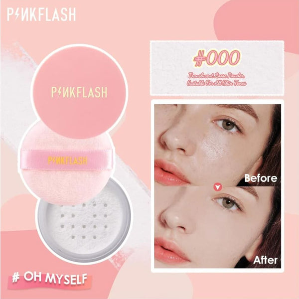 Pink Flash Translucent Loose Powder Matte Finish 000, 6g