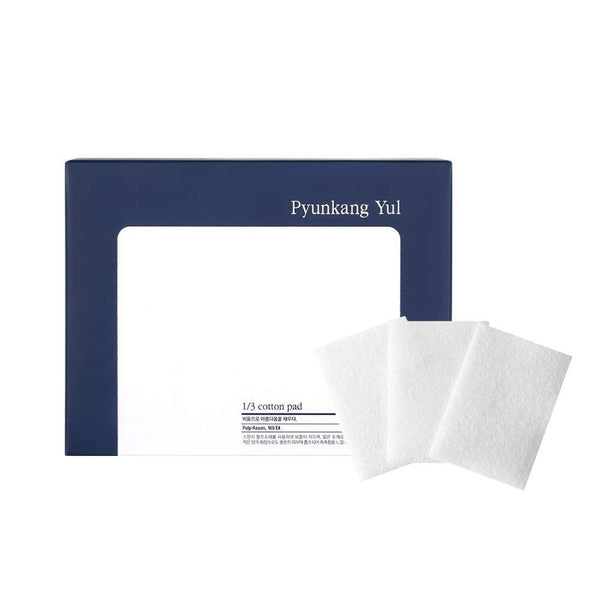 Pyunkang Yul 1/3 Cotton Pads Sponge Pulp Toner Pads, 160 Sheets
