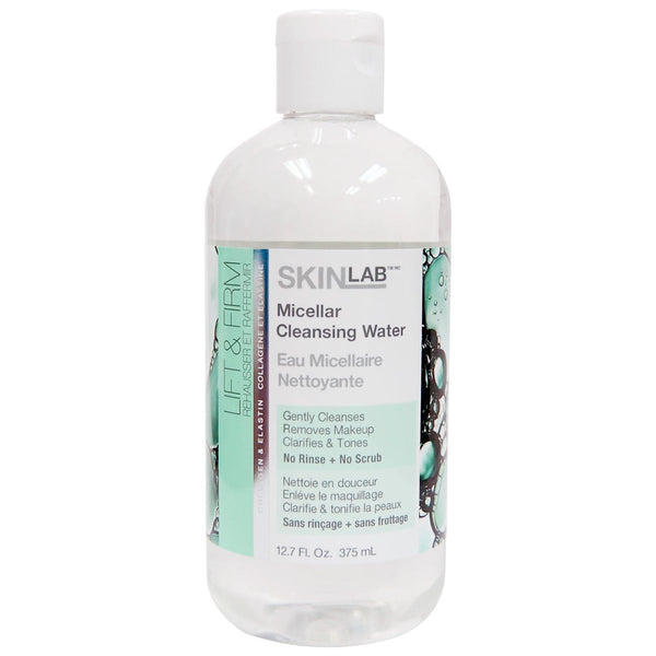 SKINLAB Lift & Firm Micellar Cleansing Water, Niacinamide and Hyaluronic Acid, 375 ml