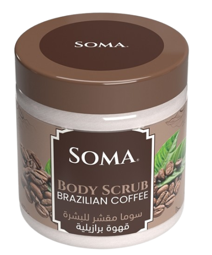 Soma Brazilian Coffee Body Scrub Exfoliating Formula 500g