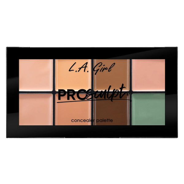 L.A. Girl Pro Sculpt Concealer Palette GFP725 Contouring and Highlighting Shades with Vitamin E and Shea Butter