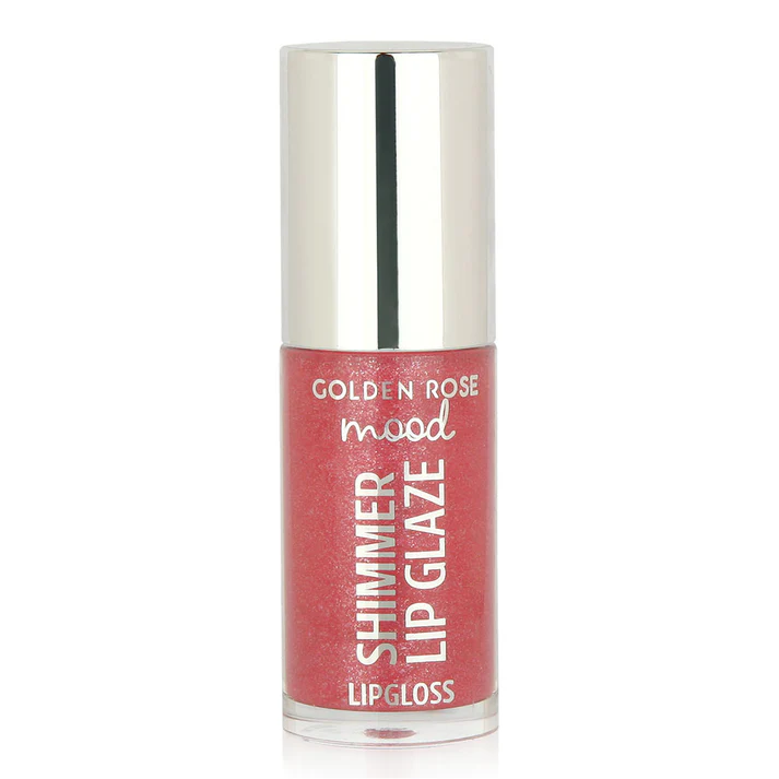 Golden Rose Mood Shimmer Glaze Lip Gloss Shimmer Finish Peach Fizz 252