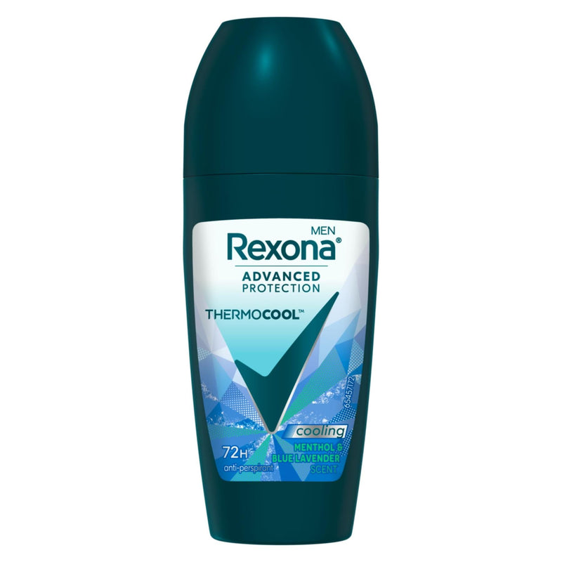 Rexona Thermocool Roll-On Antiperspirant Cooling Menthol Blue Lavender 50ml