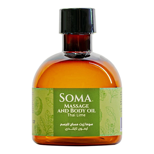 Soma Thai Lime Body Massage Oil Refreshing Scent