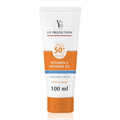 YC UV Protection Sunscreen Cream SPF 50+ Vitamin E Vitamin B3 100 ml