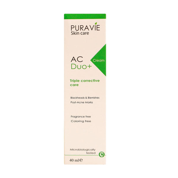Puravie AC Duo+M Cream Lightweight Argan Oil Facial Cream 40 ml