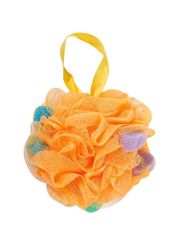 Spa System Bath Body Loofah Ball Gentle Exfoliating Cleansing Assorted Colors