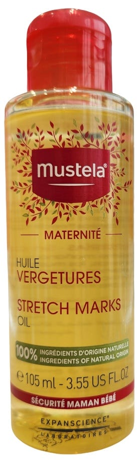 Mustela Stretch Mark Prevention Oil Nourishing Body Oil 105 ml