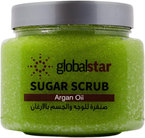 Globalstar Sugar Scrub Face & Body Scrub With Argan Oil