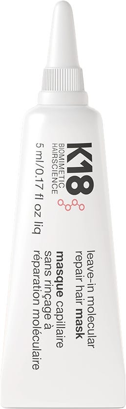 K18 Leave-In Repair Mask Cream Hair Treatment Peptide Formula 5ml