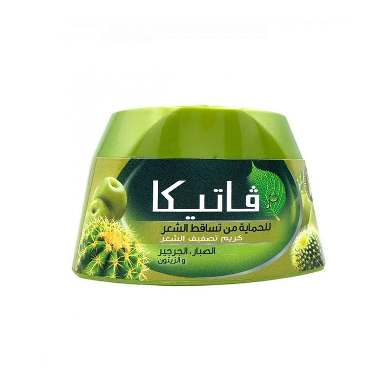 Vatika Hair Cream with Olive, Watercress and Aloe Vera, Nourishing Leave-In Formula, 140 ml