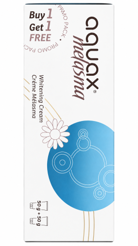 Aquax Melasma Cream Moisturizing Face Cream Brightening Care 30 g, 1+1 Pack