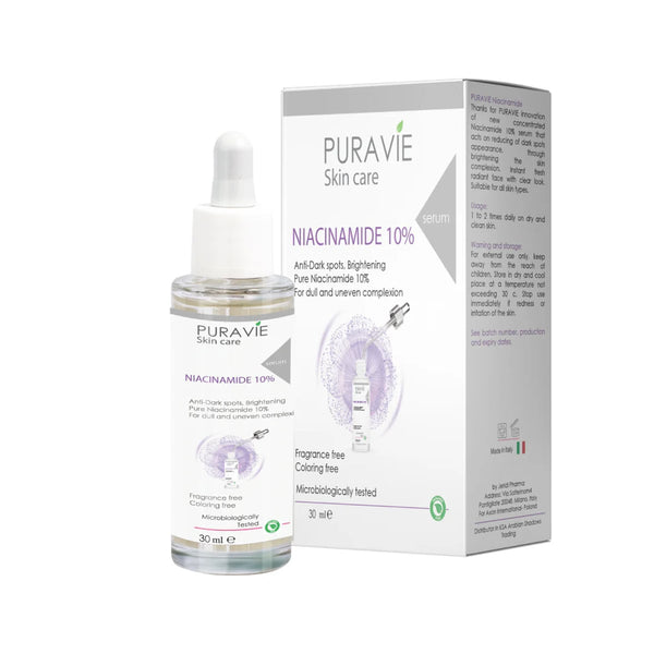 Puravie Niacinamide Serum Lightweight Hydrating Formula 30 Ml