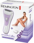 Remington Smooth & Silky Battery-Operated Lady Shaver with Aloe Vera Strip