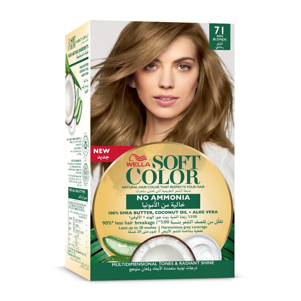Wella Soft Color No-Ammonia Hair Dye Ash Blonde 71