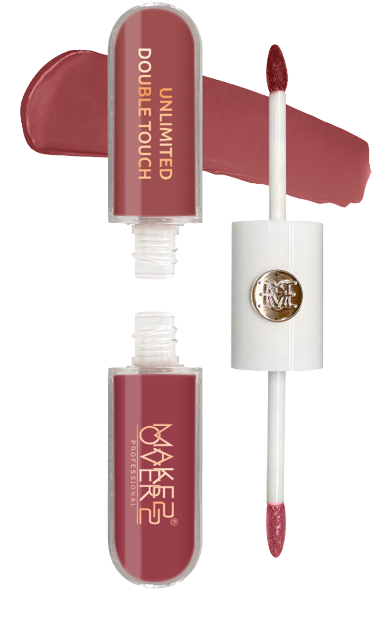 Makeover22 Unlimited Double Touch Lip Gloss Matte and Glossy Finish Shade 05