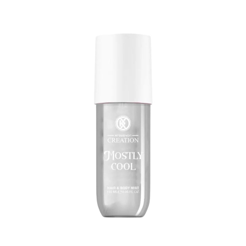 Creation Mostly Cool Hair & Body Fragrance Mist Lightweight Fresh Scent 120ml